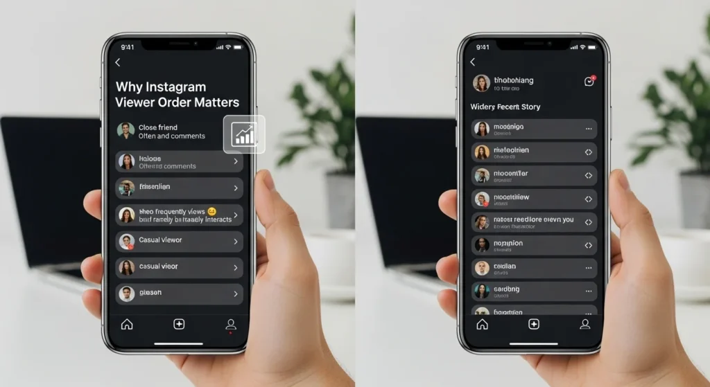 Instagram Order matter?